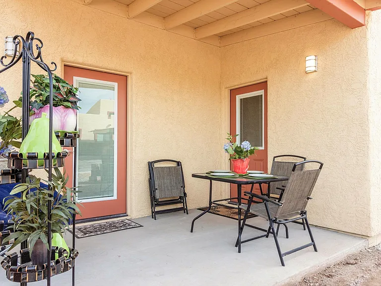 Back porch area