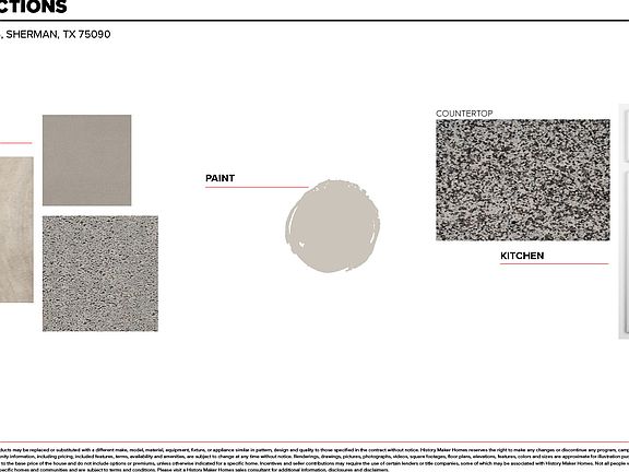 Selection Sheet