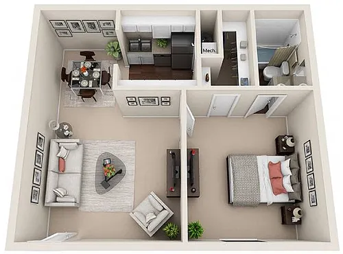 Floor plan Hampton