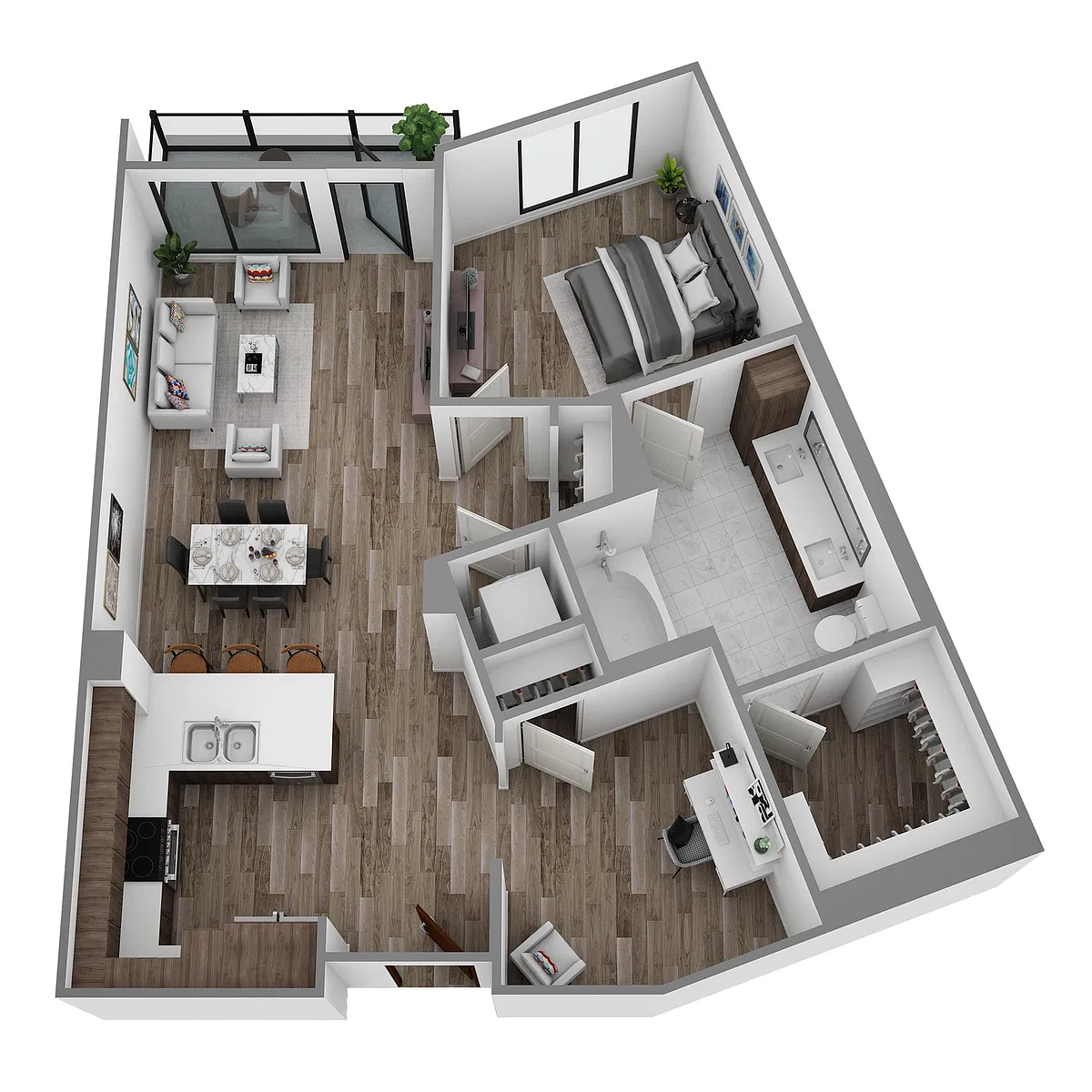 Floor plan P