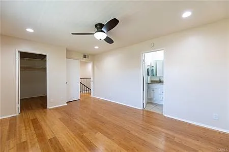 Primary Bedroom with Walk In Closet