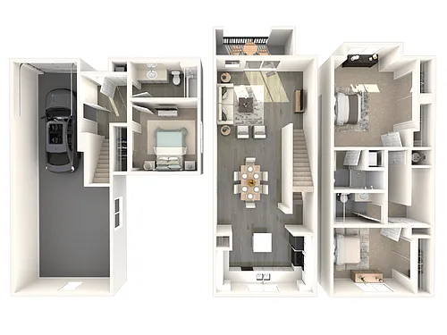 Floor plan C1 Renovated
