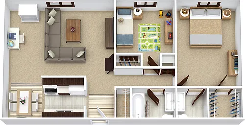 Floor plan Wooddale