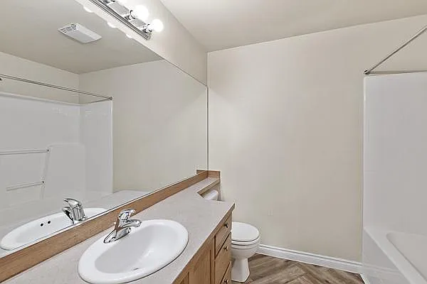 2nd bathroom on top level