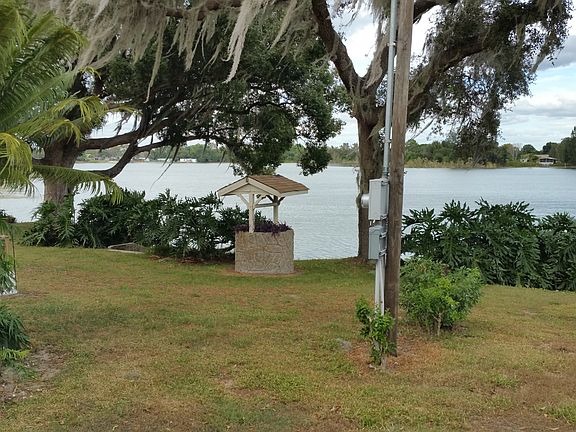 Your back yard & liv rm view