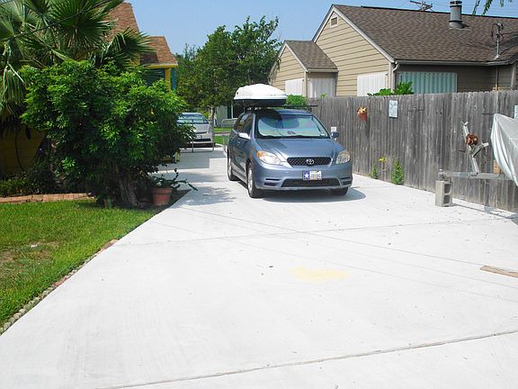 backyard driveway