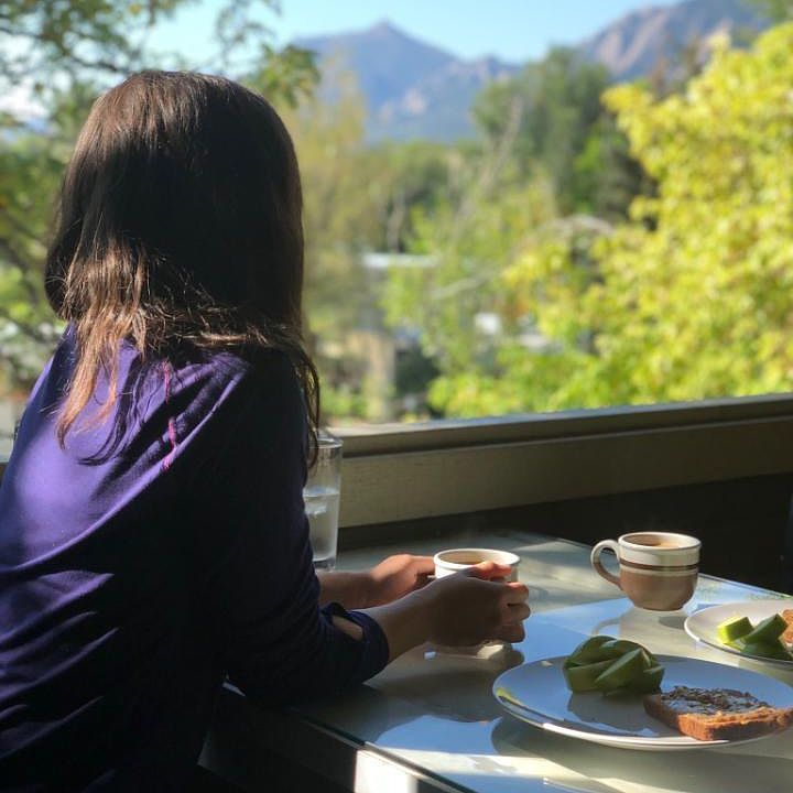 Beautiful Views of the Flatirons All Year Long!