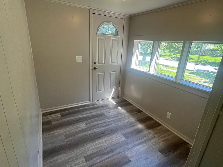 Back door entrance
