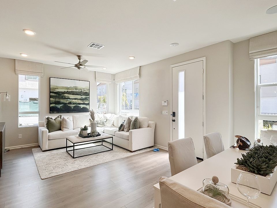 living and dinning area