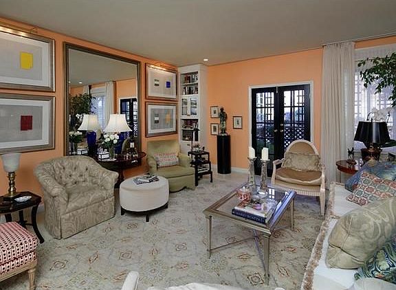 Great Room with french doors leading to screened balcony