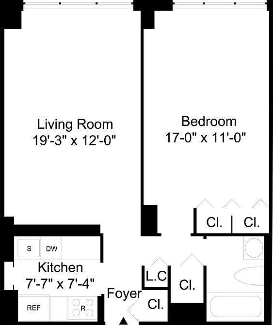 2nd image of 320 E 46th St #27C**