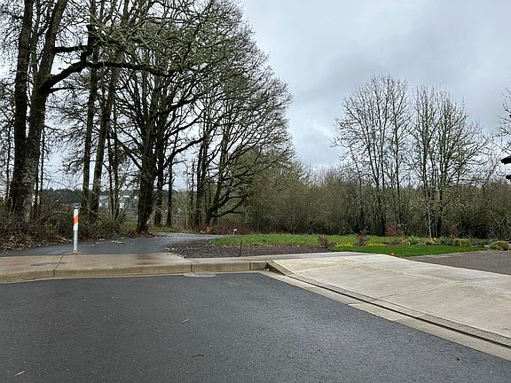 DEAD END STREET WITH TRAIL