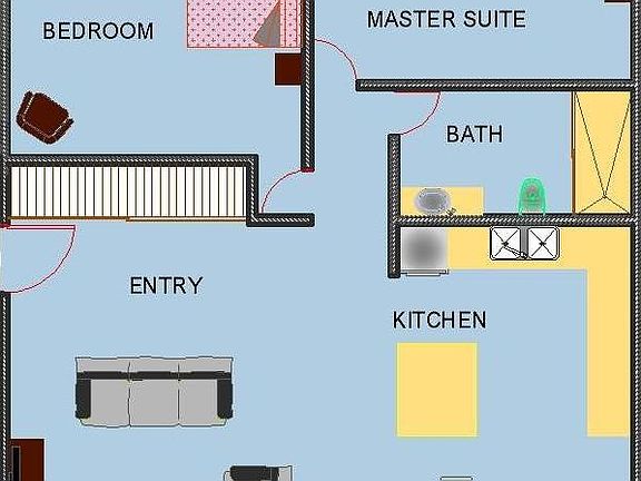 Floor plan (courtesy Karen Guzman K_RenvigC@hotmail.com)
