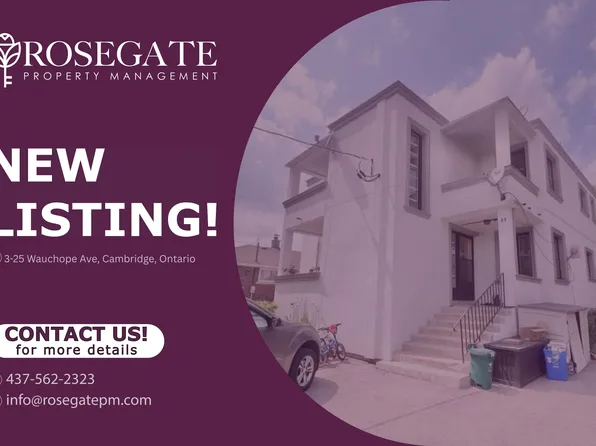 25 Wauchope Ave #3, Cambridge, ON N1R 1A6