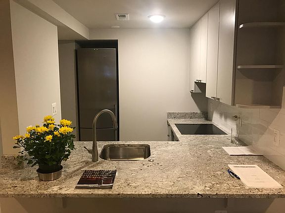 Looking toward kitchen from living room