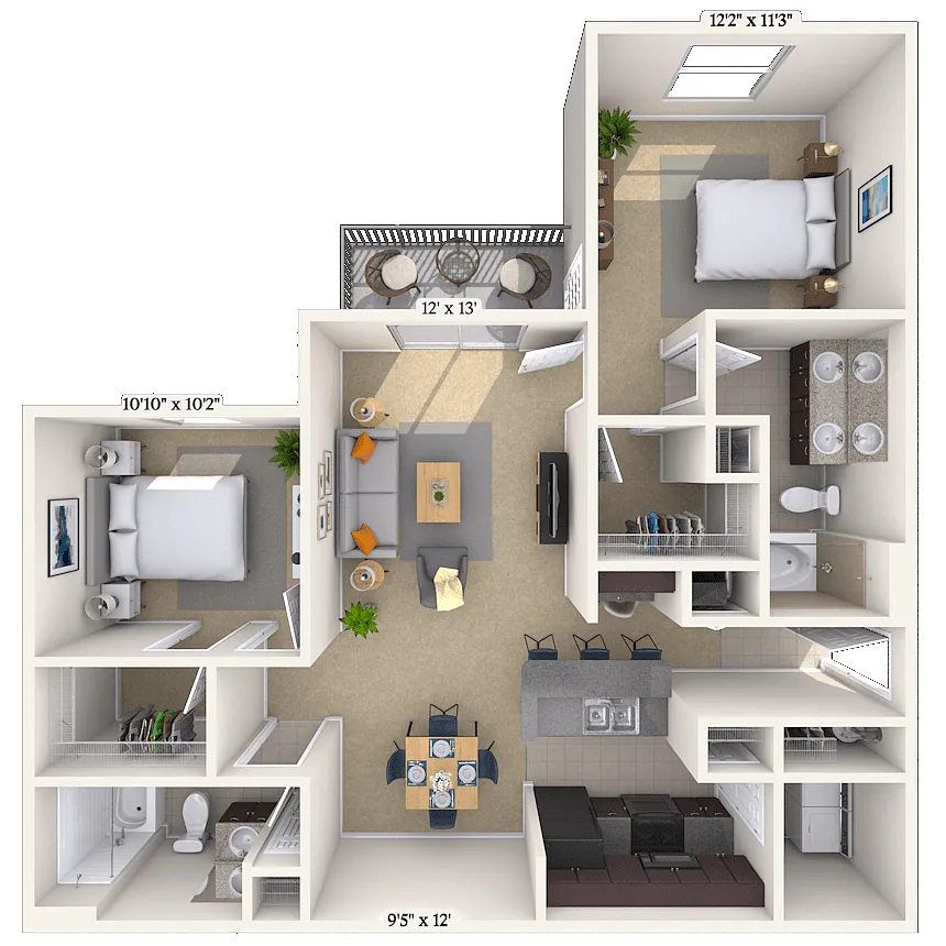 Floor plan Madison