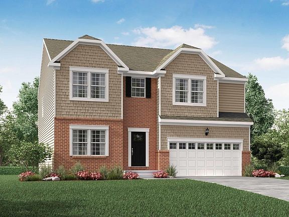 Elevation B Optional New England Partial Brick