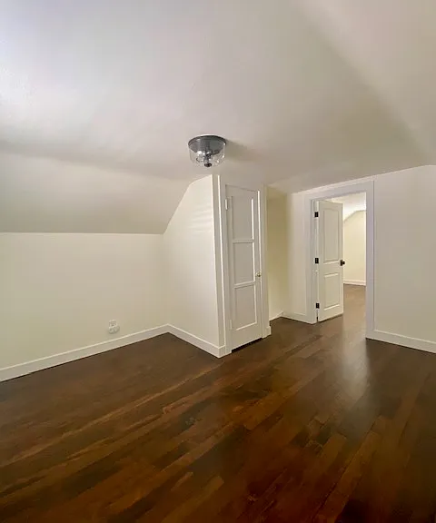Bonus space for den or office. View in to 2nd upstairs bedroom and door.