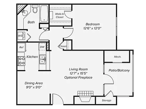 Floor plan A1