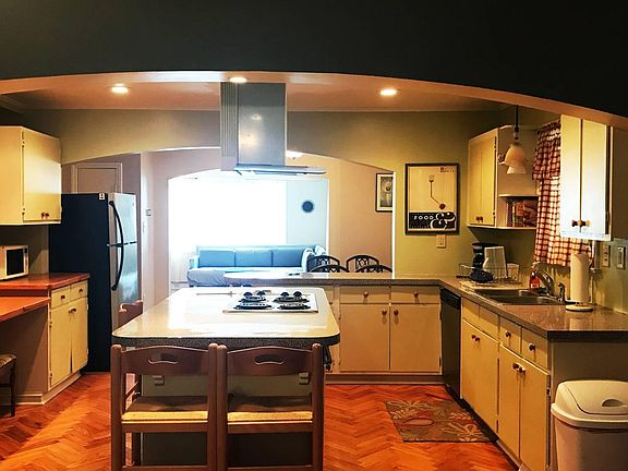 Large Open Kitchen with Bar Seating!