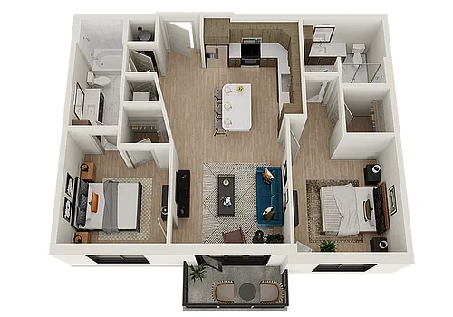Floor plan B21