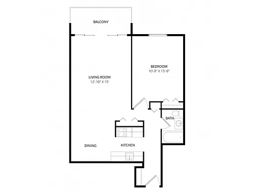 Floor plan The Paris