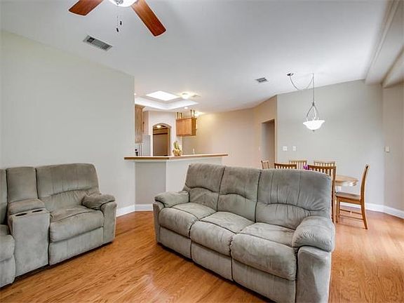 Open floor plan lets the cook be a part of the action while entertaining or just relaxing.