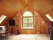 Beautiful Loft room with two skylights