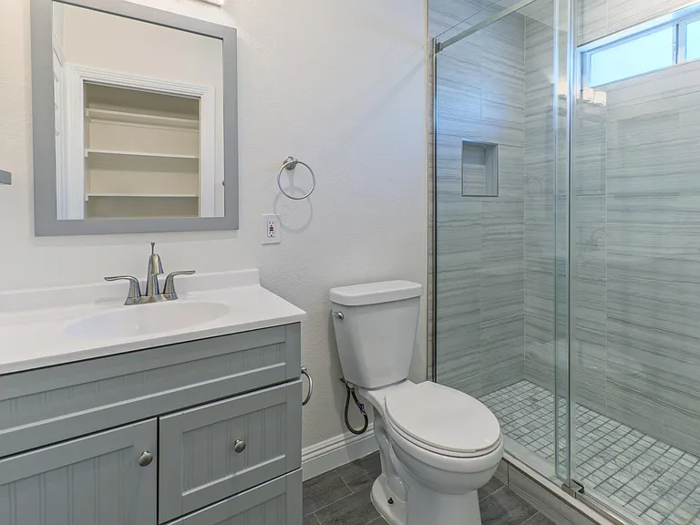 Extensive custom tile work.