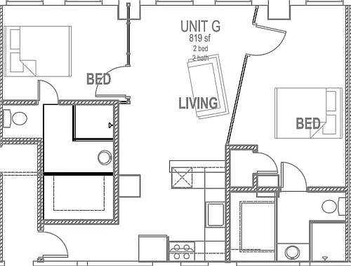 Floor plan G