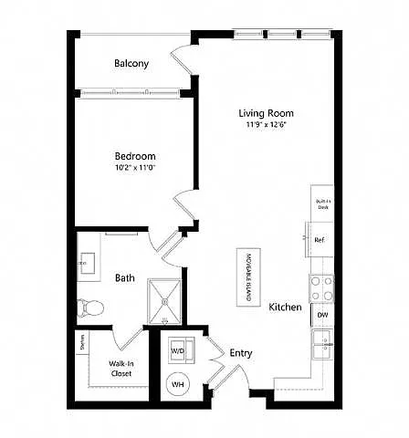 Floor plan 1A- Alt