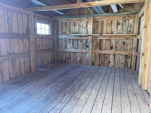 Inside View of Storage Building