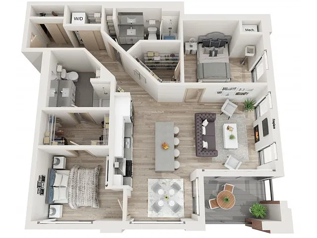 Floor plan A