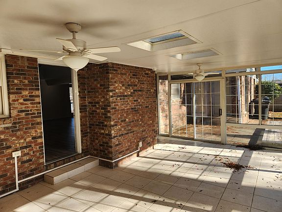 Glassed in sunroom