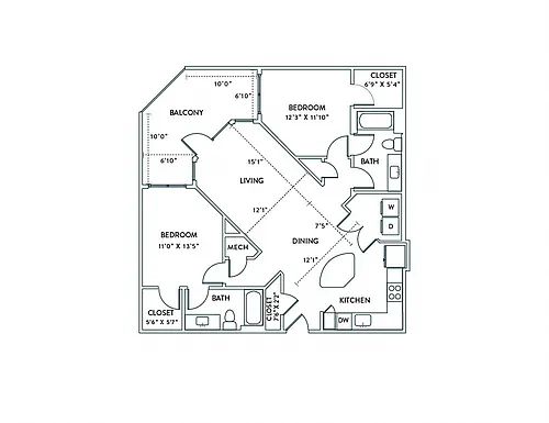 Floor plan B2