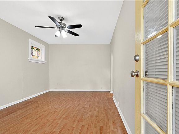 front door into living room