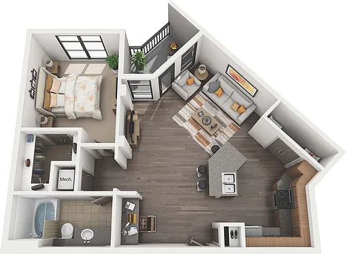 Floor plan A3 - Duluth
