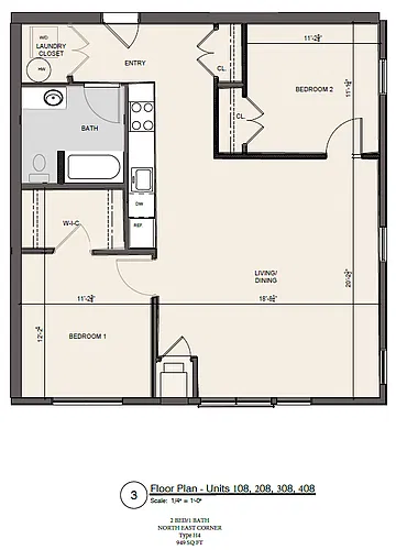 Floor plan Type H4