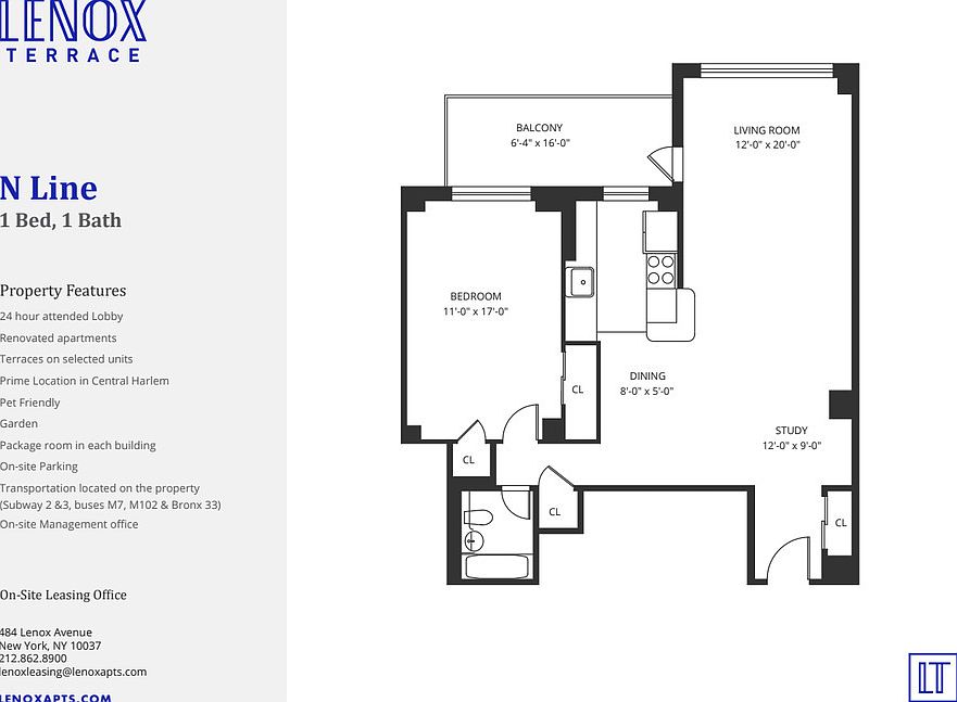 2nd image of 470 Lenox Ave APT 15N
