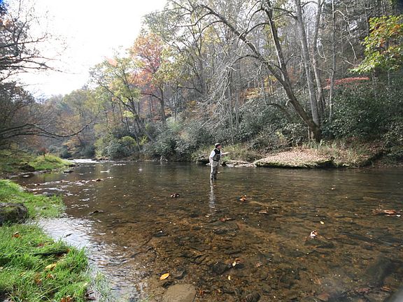 a mile of creek frontage