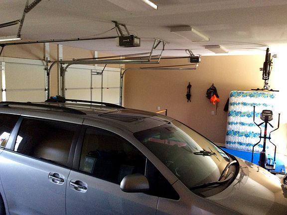 Extra large  2-car garage