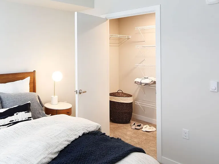 Scheme 1 bedroom with walk-in closet