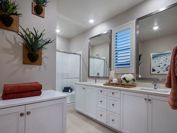 Plan 4 Model Primary Bathroom