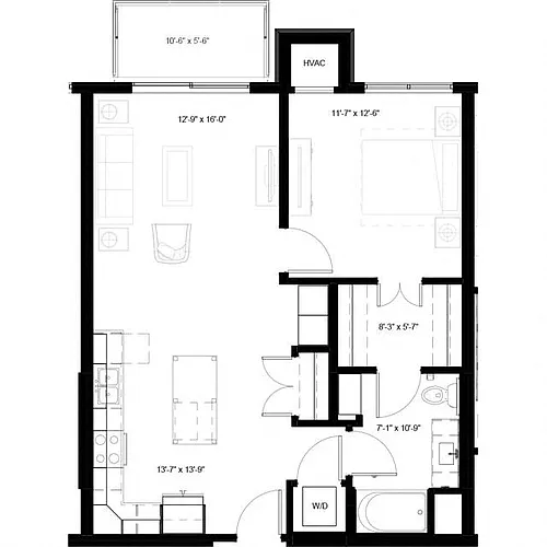 Floor plan Ash