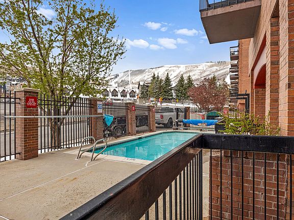 View of Shadow Ridge Pool from Patio