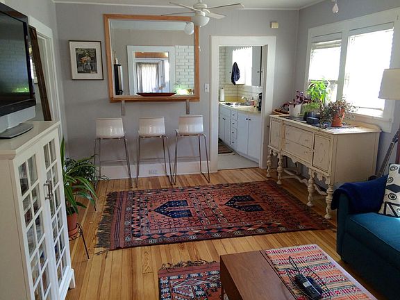 living/dining room open to kitchen