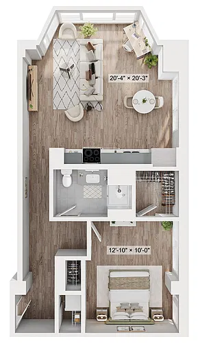 Floor plan A16