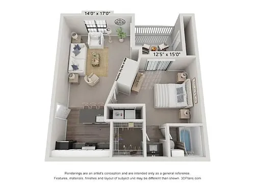 Floor plan Champions A A2 Upgraded