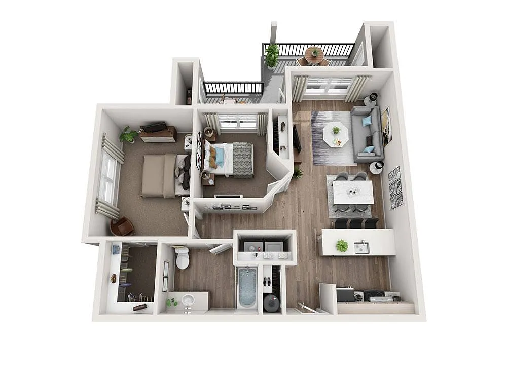 Floor plan Paradise II