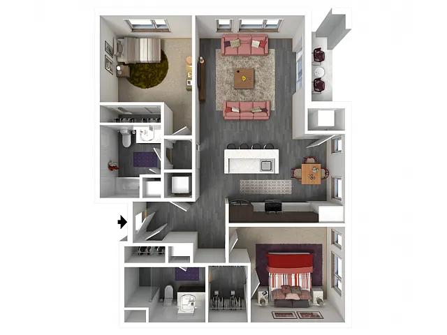 Floor plan D2